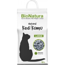 Bionatura Kedi Kumu Large 10 lt Kokusuz Doğal Kağıt Kum ile Hassas Patiler İçin Güçlü Koruma