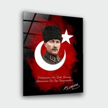 Alper Reklam Atatürk Cam Tablo