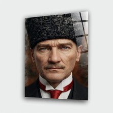 Alper Reklam Atatürk Cam Tablo