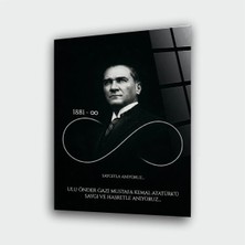 Alper Reklam Atatürk Cam Tablo