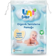 Mustela Uni Baby Organik Temizleme Pamuğu 60 Adet