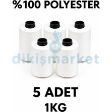 Dm Dikişmarket Çuval Ağzı Dikiş ipliği 1 KG 5 Adet