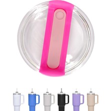 Stanley Quencher H2.0 40 Oz Termos Bardak Uyumlu Bpa Free Pipet Girişli Yedek Plastik Kapak
