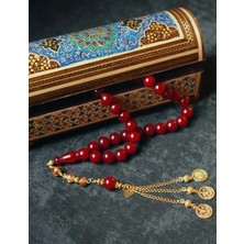 Koleksiyonluk Premium Osmanlı Sıkma Kehribar Tesbih Özel Tasarım Osmanlı Püskül