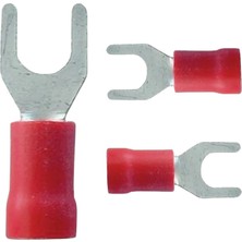 Tügen 8.0 - 10.0 Mm² 6,5 Metrik Izoleli Çatal Kablo Ucu 100 Adet
