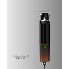 Küçük Hazine Erkekler Için 3 In 1 Şarjlı Bakım Seti – 7300 Rpm Güçlü Motor ve Sessiz Çalışma