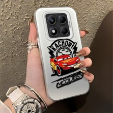 Ucuc Xiaomi Redmi Note 14 Pro 4g/5g Uyumlu Sert Akrilik Arka Silikon Kenar Lens Koruma Şık Baskı Kılıf