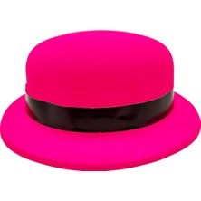Shoppingfestr Neon Partisi Pembe Renk Melon Plastik Parti Şapkası