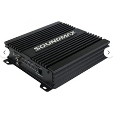 Focus Foxus Soundmax SX-600.1D Oto Mono Amfi 4000 Watt