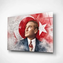 Alper Reklam Atatürk Cam Tablo