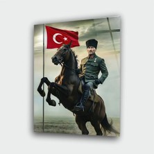 Alper Reklam Atatürk Cam Tablo