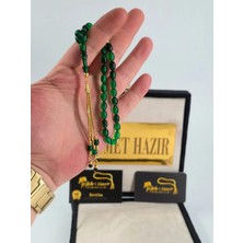 Bilek Boy Özel Master Serisi Ateş Kehribar 22 K Altın Kaplama Püskül