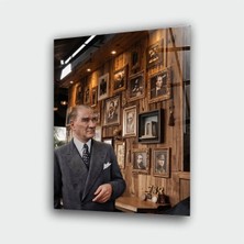 Alper Reklam Atatürk Cam Tablo