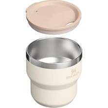 Stanley The Stay Hot Stacking Camp Cup 10OZ Cream Termos AS10120780035