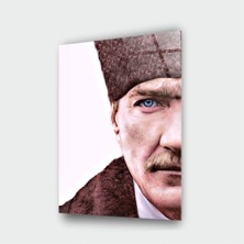 Alper Reklam Atatürk Cam Tablo