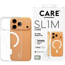 Panzer Glass Care Süper Ince Kılıf Apple iPhone 17 Pro - Şeffaf