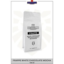Simonelli Frappe Ice Coffee Whıte Mocha 1000 gr Paket Simonelli