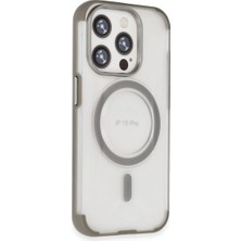 Küçük Hazine Joko Apple Iphone 15 Pro Max Hilton Magsafe Kapak - Titan Gri