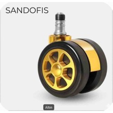 Sandofis Gold Renk Ofis Koltuk Tekeri