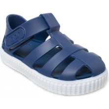 Igor K Nico Lacivert Çocuk Sandalet PVC Malzemeden Üretilmiş Erkek Çocuklar İçin Rahat Tasarım S10289