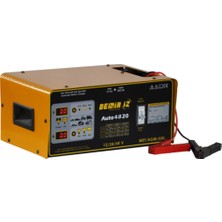 Demiriz Auto 4820 - 12 Volt - 24 Volt - 48 Volt / 20 Amper Tristör Kontrollü Tam Otomatik Akü Sarj Cihazı