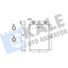Kalorifer Radyatörü Al/brz Dokker, Lodgy 1.2, 1.5 Dci, 1.6 - Kal 346825