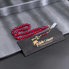 Sevgililer Günü Koleksiyonu Zarefetin Ustalığı Ile Kişiye Özel Isimli ve Harfli Ateş Kehribar Tesbih