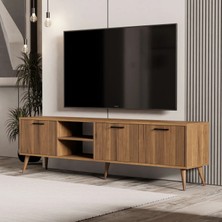Mezza 1583 Exxen 180 Cm (AHŞAP AYAKLI) Tv Ünitesi Ürgüp Rengi
