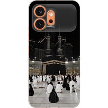 TechTree Honor 600 Uyumlu Kabe Umre Baskılı Silikon Kılıf