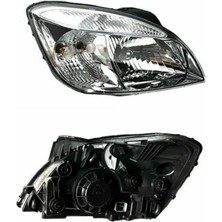 İTHAL Kia Rio 2006-2011 Far Lambası Sağ Manuel Beyaz Depo