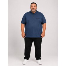 26-7057 Lacaton Erkek Büyük Beden Kısa Kol T-Shirt