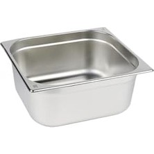 Paslanmaz Çelik Gastronom/gastronorm Küvet Gn 2/3-150 (35,4 x 32,5 x 15 Cm)