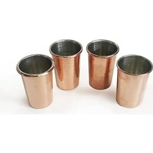 Bakır Shot Bardağı 30ML 4'lü Set