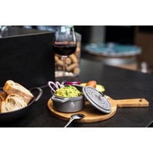 La Cocotte Mini Döküm Tencere, 10 Cm, Gri