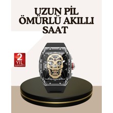 Mossem Dokunmatik Akıllı Saat Sesli Asistanlı Geniş Özellikli