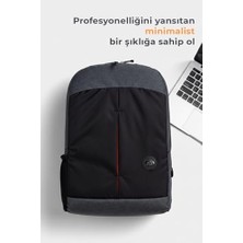 -S Eva Korumalı 15.6 Inç Laptop Sırt Çantası, Okul Çantası Orta Boy,, Su Itici Kumaş