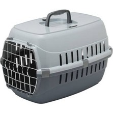 Ronanna Roadrunner Kedi ve Küçük Irk Köpek Taşıma Kabı No:1 Gri