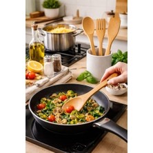 Bambu Mutfak Seti, Kaşık, Çatal, Spatula, Doğal Ahşap, Çizmez, Tava Dostu, 3 Parça,bambu Mutfak Gereçleri Seti, Kaşık, Servis Çatalı, Düz Spatula, Isıya Dayanıklı, Doğal Malzeme, 3'lü Set