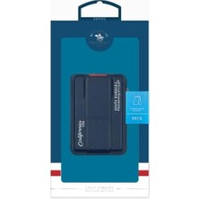 - 16 Pro Max ile Uyumlu Barbara Polo IPHONE12 13 14 15 Manyetik Standlı ile Uyumlu Cüzdan Kartlık