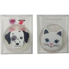 Kedi ve Köpekli Cep Sobası,el Isıtıcı,2 Adet Su Torbası Pvc 9cm