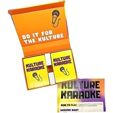 Kulture Karaoke Karoke: Karoke, 2+ Oyuncu Için Size Şarkı Fikirleri ve Eğlenceli Kategoriler Vermek Için Bu Kartlarla Oyununuza Veya Gecenize Yardımcı Olun, 14 Yaş Üstü