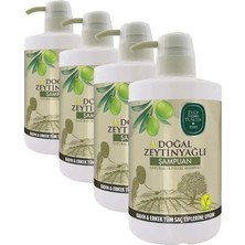 Doğal Zeytinyağli Şampuan 700 ml Pe Şişe (4 Paketi)