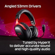 Cloud Iıı S -Red Gaming Headset Kablosuz Oyuncu Kulaklığı