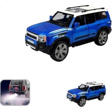 HCL-521A Çek Bırak 1:22 Sesli ve Işıklı Buharlı Metal Jeep