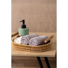 Rikka Home %100 Pamuk El/misafir Havlusu Seti (2’li 33X33 Cm) – Coresoftair™ Yumuşak, Hızlı Emici, Hacimli Premium Havlu