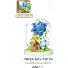 Panlos Yko Serisi Kapibara Figürlü Lale Modeli 183 Parça Oyuncak Blok Yapım Seti FF-P2594