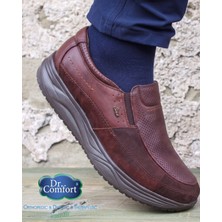 Dr.Comfort   Makosen Erkek Ayakkabı DR.10.601 Kahve
