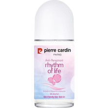 Roll-On Kadın Deodorant Ter Kokusu Önleyici Leke Bırakmayan 48 Saat Anti-Perspirant Koruma-Rythm Of Life-Hayatın Ritmi-50 ml
