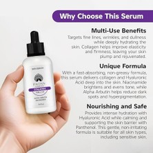 Kolajen Serum 30 ml – Cildi Nemlendirmeye ve Sıkılaştırmaya Yardımcı Serum, Ince Çizgilerin Görünümünü Azaltmaya Destek, Daha Canlı Bir Cilt Görünümü Için