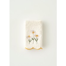 Bella Maison Daisy Scallop Kenar El Havlusu Bej (30X50 Cm)